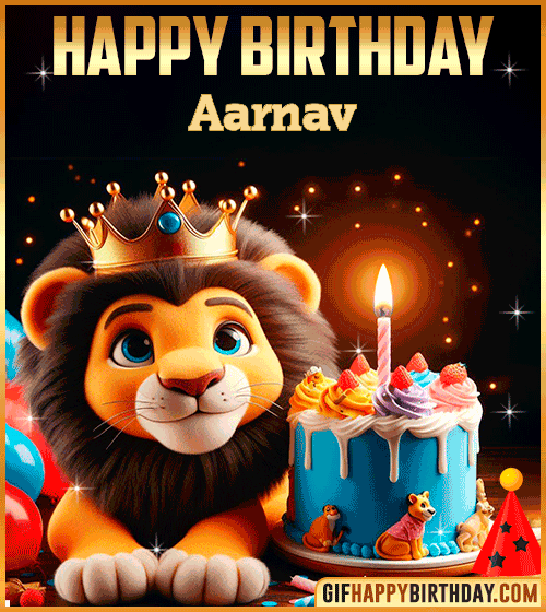Lion King Happy Birthday Gif Aarnav