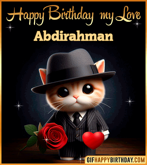 Happy Birthday my love Abdirahman
