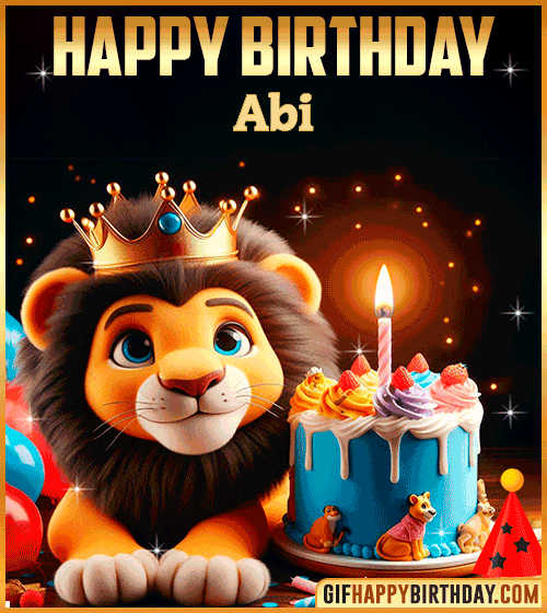 Lion King Happy Birthday Gif Abi