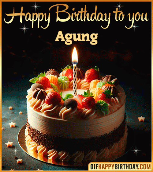 Happy Birthday to you gif Agung