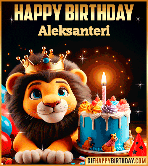 Lion King Happy Birthday Gif Aleksanteri