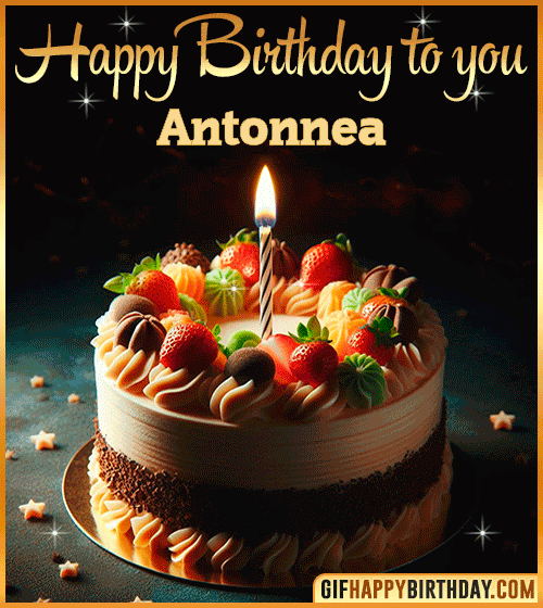 Happy Birthday to you gif Antonnea
