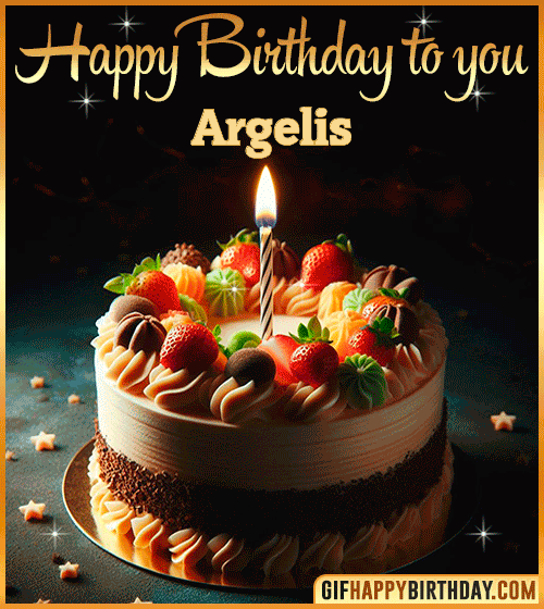Happy Birthday to you gif Argelis