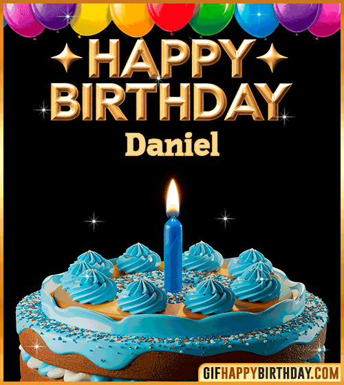  Happy Birthday Daniel GIF Funny Personalized Animated Wishes