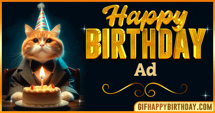 Happy Birthday Ad GIF