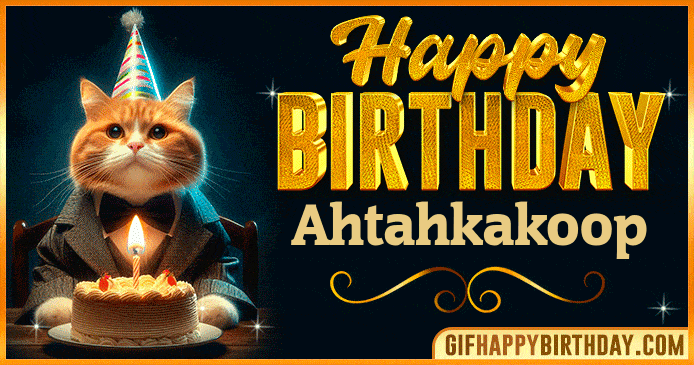 Happy Birthday Ahtahkakoop GIF