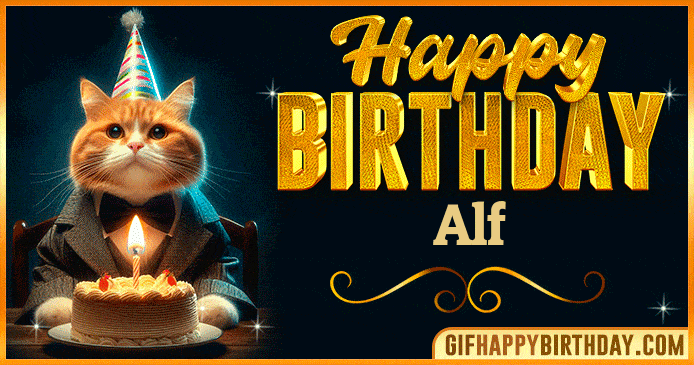 Happy Birthday Alf GIF