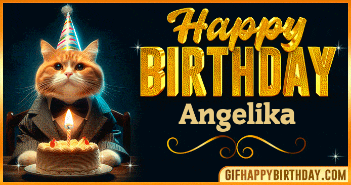 Happy Birthday Angelika GIF