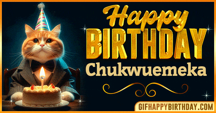 Happy Birthday Chukwuemeka GIF
