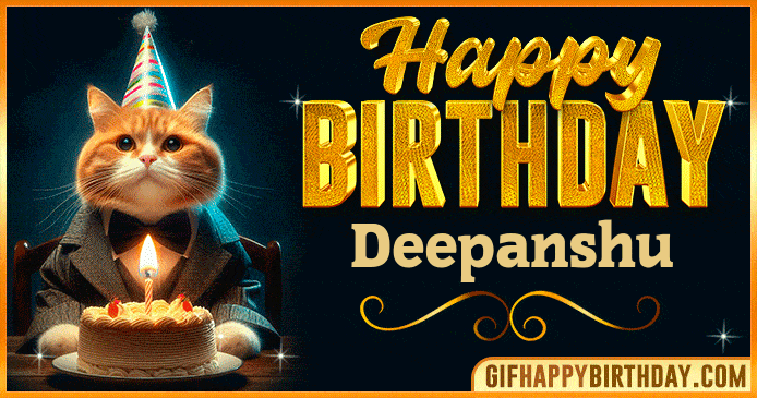 Happy Birthday Deepanshu GIF