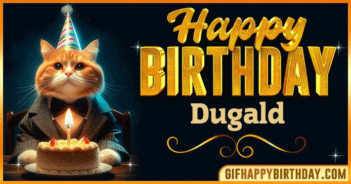 Happy Birthday Dugald GIF