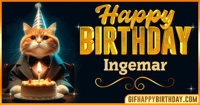 Happy Birthday Ingemar GIF